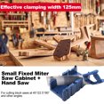 Mitre Holder,Saw Included Miter Saw Box 45 Saw Box Medium Miter Saw Box