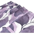 thumbnail image 3 of Coolnut Lilac Leaves Shower Curtain for Bathroom Modern Bathroom Waterproof Washable Fabric Shower Curtains with 12 Hooks for Hotel Bathroom Bathtubs 60x72 Inch Home Decor, 3 of 6