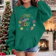 thumbnail image 2 of NordicNest Kids Boys Girls Hooded Jacket Cartoon Prints Hoodie Sweatshirt Toddler Child Pullover Zip Girls, 2 of 5