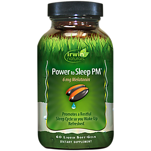 Power to Sleep PM  6 MG Melatonin (60 Liquid Softgels)