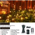 thumbnail image 3 of Luces de Navidad Tcamp 10m 100LED a Batería con Control Remoto, 3 of 9