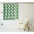 thumbnail image 5 of Ambesonne Tropical Peel & Stick Wallpaper for Home, Retro Exotic Palm Trees, 13"x72", Mustard Cadet Blue and Teal, 5 of 5
