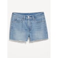 thumbnail image 4 of Shorts Azul High-waisted Og Cut-off Old Navy Para Mujer, 4 of 8