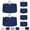 Navy Blue, variant on 6 Pack Sage Green 70 x 120 Inch Rectangle Tablecloths, Reusable Washable Polyester Table Covers, Stain and Wrinkle Resistant for 6-8 Ft Tables, Wedding, Baby Shower
