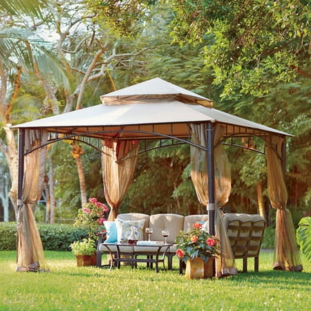 Sol 72 Outdoor Batesville 10 Ft W X D Steel Patio Gazebo Departments