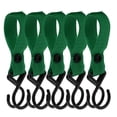 thumbnail image 1 of 5 Pcs Ganchos para Cochecito para , Plástico Liberación Rapida , verde, 1 of 9