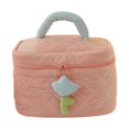 thumbnail image 2 of Bolsa de maquillaje organizador Yuyangstore Estuche cosmético Asa rosa, 2 of 8