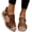 Brown, variant on Women Orthopedic Platform Wedge Sandals 2026 Summer Comfortable Dressy Sandals Open Toe Ankle Strap Espadrilles Platform Beach Sandals
