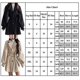 thumbnail image 3 of Gabardina informal para mujer, abrigo cálido, chaqueta larga de invierno, prendas de vestir, 3 of 3
