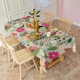 thumbnail image 3 of Boho Bohemia Flower Rectangle Tablecloth 60"x120",Waterproof Polyester Rectangle Table Cloth, Wipeable Spillproof Polyester Tablecloth for Dining, Camping, Indoor and Outdoor, 3 of 6