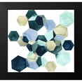 thumbnail image 2 of Popp, Grace 16x15 Black Modern Framed Museum Art Print Titled - Crystallize I, 2 of 5