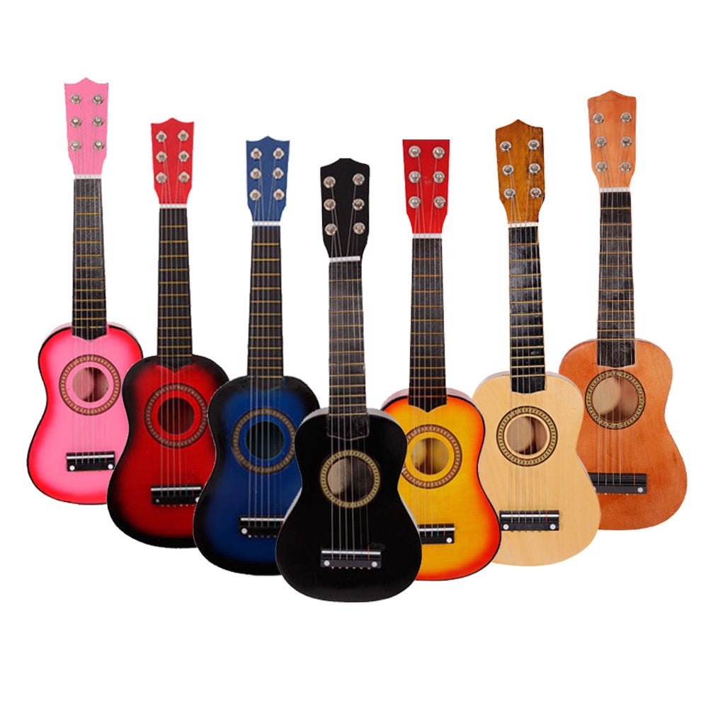 Sunset Solid Wood 21 Acoustic Guitar for Children Kids Beginner