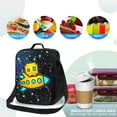 thumbnail image 4 of Geometry Dash Lunch Bags Insulated Lunch Box Container Adjustable Cooler Tote Bag Shoulder Bag, 4 of 8
