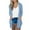 Blue, variant on 3/4 Sleeve Lightweight Cardigans for Women with Pockets Button Down Open Front Fall Spring Casual Outerwear Blouses (3XL, Dark Blue)