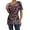 A5-126, variant on a.Jesdani Womens Plus Size Tops Short Sleeve Casual V Neck Criss Cross Blouse Tunic M-4X