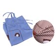 thumbnail image 4 of Graflsoa Stylish Bear-Print Striped Kitchen Apron for Cooking and Baking - Durable, Adjustable, and Machine Washable in Blue, 4 of 7