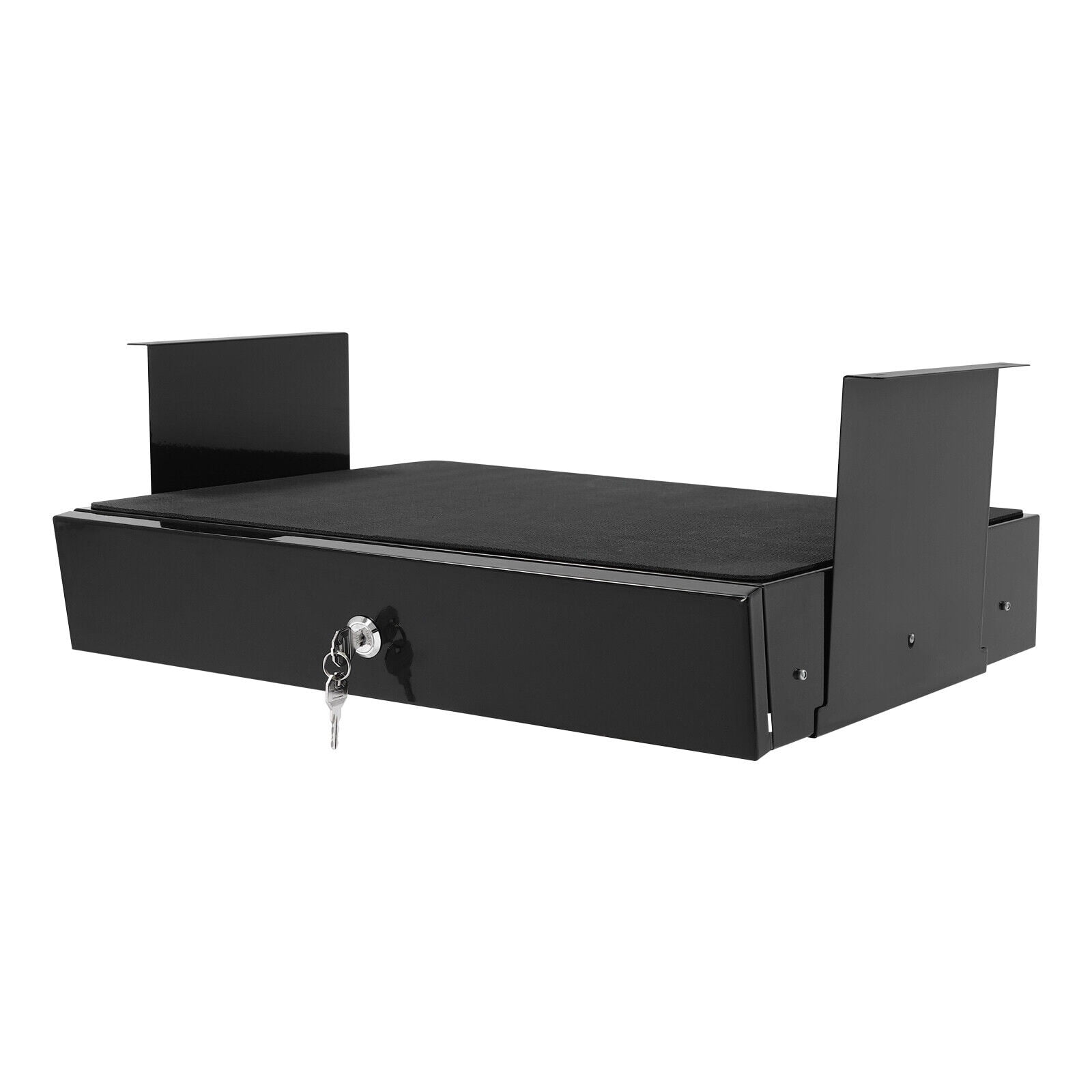 Sliding Under Desk Storage Drawer Pull-out Drawer W/Computer Pad or Stand Desk