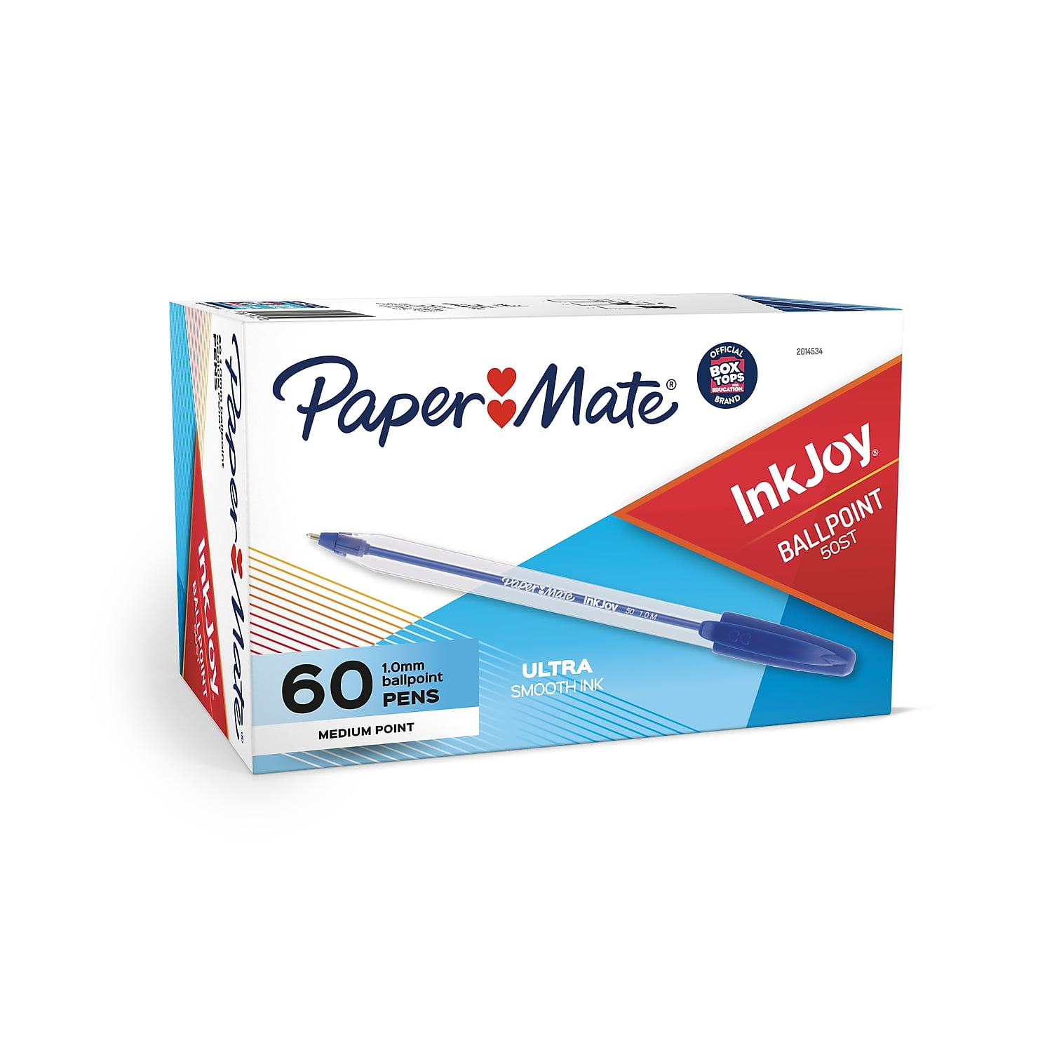 Blue Medium Point Paper Mate InkJoy 50ST Ballpoint Pens New 12 Count 1.0mm 