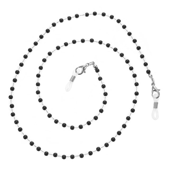 Porte-masque Chaîne Perles Chaîne de Lunettes Lanière Décorative pour Femmes