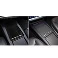 thumbnail image 2 of stanreset Remplacement pour Tesla Model S Console Centrale Boîte de Rangement Panneau Couverture Autocollant en Fibre de Carbone Décor, 2 of 6