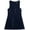Navy Basic, variant on Beverly Hills Polo Club Girls' School Uniform Dress - Sleeveless Pleated Khaki & Navy Jumper Dress (4-16)