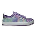 thumbnail image 2 of Kensie Girl Girls' Casual Flat Heel Lace-up Canvas Sneakers with Multicolor Dye (Little/Big Kids), 2 of 6