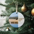 thumbnail image 2 of Yellowstone National Park Ornaments, Yellowstone National Park Christmas, Yellowstone National Park Decor, Ceramic Ornament, Christmas Decor, for Lover Travel (Yellowstone), 2 of 2