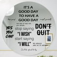 thumbnail image 2 of Inspirational Mirror Decals - Set of 9 Black Vinyl Affirmation Quotes Motivational Phrases Peel and Stick Positive Affirmation Stickers for Kids Teens Bedroom Living Room Office Bathroom Wall Decor, 2 of 5