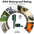 thumbnail image 7 of HBN Outdoor Power Stake Waterproof with 6FT Long Extension Cord, 3 Grounded Outlets Yard Power Strip with Protective Covers, Electrical Power Stake with Multiple Plug Socket for Garden Decoration, 7 of 7