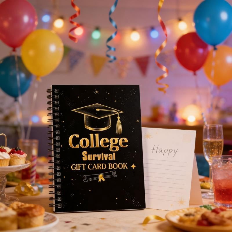 ANXPTIME Portable 13x18cm Graduation Greeting Card Album For Celebration Moment