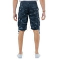 thumbnail image 2 of X RAY JEANS Men's 12.5" Inseam Cargo Shorts, Navy Camo, 40, 2 of 6