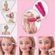 thumbnail image 3 of Children's Hairdressing Head, Makeup Head 22 Cm High, Styling Head, Role Play Doll Head, Toy Princess Gift, 35 Pieces, 3 of 5