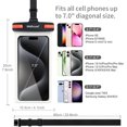 thumbnail image 4 of Waterproof Phone Pouch, Waterproof Phone Case for iPhone 16 15 14 13 12 Pro Max XS Samsung, IPX8 3D Cellphone Dry Bag Beach Essentials (1 Pack - Pink7.0, 7 inch), 4 of 5