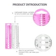 thumbnail image 5 of Crochet Measuring Ruler Sock Knitting Needles Quilting Tools Braid Measurement Tape Clothes 12 Pcs, 5 of 6