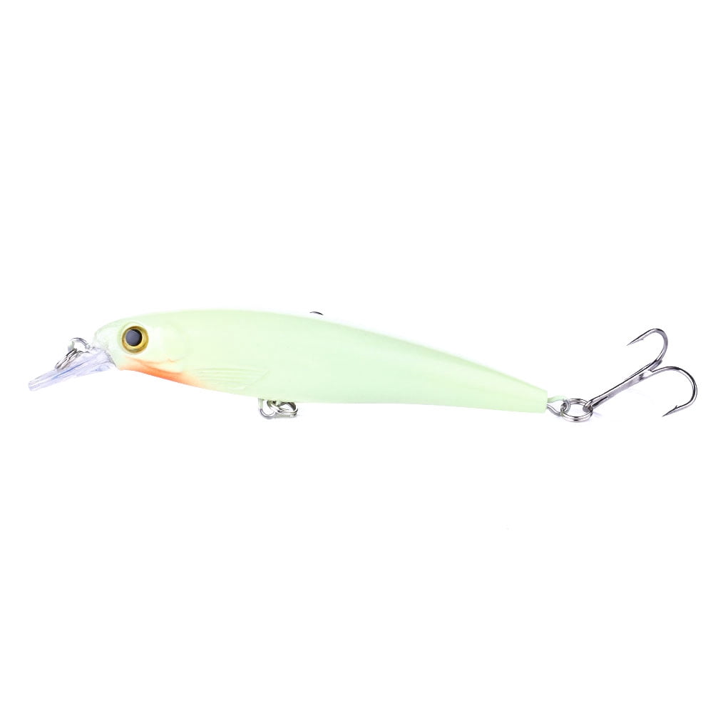HENGJIA Minnow Bass Fishing Lures - Jerkbait Lure Set Hard Baits Crankbait for Catfish Trout Walleye Fishing Bait 10Pcs/kit