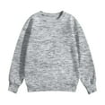 thumbnail image 4 of Garbnen Long Sleeve Shirts for Girls Crewneck Light Gray Juniors Shirts for Teen Girls Trendy Basic Fall Preppy Clothes Teen Girls 9-10 Years, 4 of 6