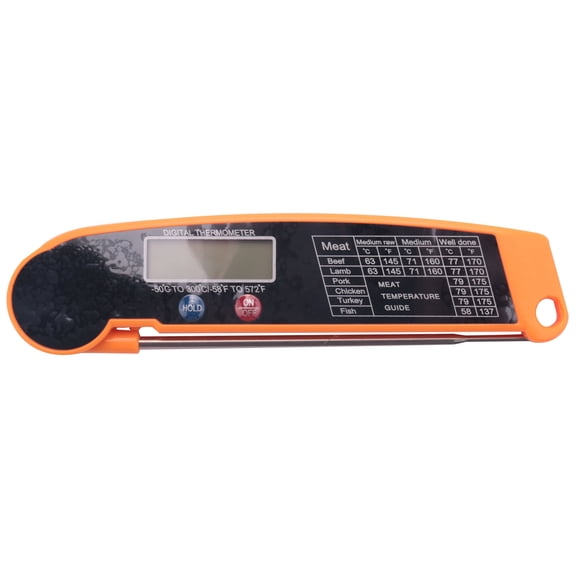 Digital Instant Read Meat Thermometer with Highly Accurate Temperature Probe, Electric for Kitchen Food Grilling Grill BBQ Smoker Liquids Fryer Hot Oil Frying
