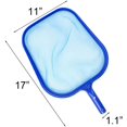 thumbnail image 5 of 2 uds piscina hoja skimmer red piscina limpiador suministros y accesorios hoja rastrillo malla Adepaton LRWJ738, 5 of 5