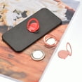 thumbnail image 6 of Uxcell Phone Ring Holder, Ultra-Thin Cellphone Stand, for Magnetic Car Mounts, Purple Grey, 6 of 6