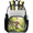 Multicolor 3, variant on Wild Lake Duck Clear Backpack for Stadium Events, Rustic Hunting Ducks Transparent Plastic Bag for Games, Security Checks, Festivals, Concerts