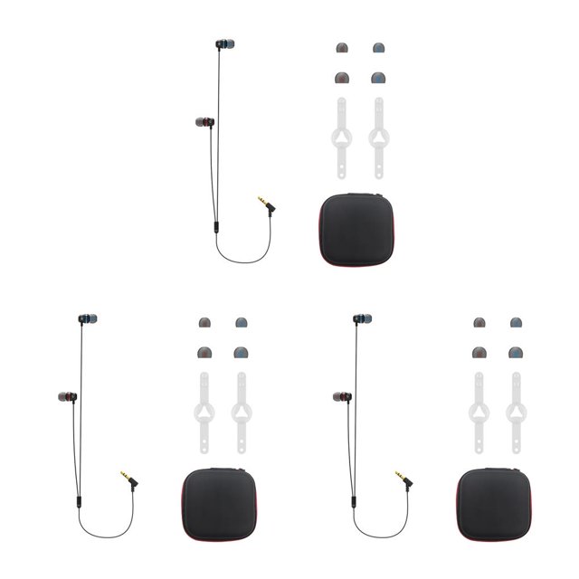 Seitruly Auriculares intrauditivos Reducción de ruido Reemplazo de auriculares de 360 grados para Quest 2, Negro Type1 NO1