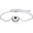 Black Onyx, variant on Sun Moon Bracelet 925 Sterling  Sun and Moon Bracelet Birthstone   Gifts for Women