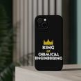 thumbnail image 4 of DistinctInk MagSafe Tough Case for Apple iPhone 15 (6.1" Screen) - King of Chemical Engineering - Tempered Glass Back, 4 of 6