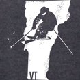 thumbnail image 3 of CafePress - Ski Vermont Long Sleeve T Shirt - Mens Hooded Shirt, 3 of 3