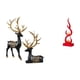 thumbnail image 1 of Escultura De Resina De Reno Y Alce Y Estatua Abstracta De Fuego, Colección De Figuritas Para Mesa, Mueble, Boda, Inauguración De La Casa, Decoración Moderna De Oficina, Regalo, 1 of 8