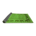 thumbnail image 2 of Ahgly Company Indoor Round Oriental Green Industrial Area Rugs, 4' Round, 2 of 4