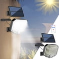 Clearance Deals Solar Wall Light Outdoor with Remote Control 16.4ft Cord Separate Solar Panel Solar LED Light Rainproof with 3 Modes for Patio Ceiling Porch Cabin Roof Tree Doorway
