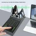 thumbnail image 3 of Controlador De Volumen Pasivo, Controlador De Volúmenes De Música De aleación De Aluminio Rango De Entrada Compacto Y Preciso Plug And Play 10 Hz-100 KHz Para Grabación, 3 of 7