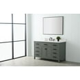 thumbnail image 4 of Design Element Valentino 54" Single Sink Bathroom Vanity in Verdant Green, 4 of 12