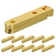 thumbnail image 2 of 12 bisagras miniatura de aleación de zinc para joyeros, armarios y muebles de madera. Bisagras de 90 grados. Herrajes para cajas de madera., 2 of 6
